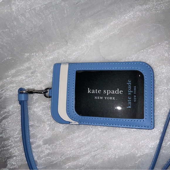 Kate Spade Noel Lanyard, ID card wallet, NWT - Picture 2 of 9